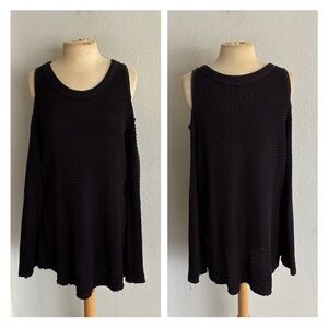 Free People cold shoulder sweater